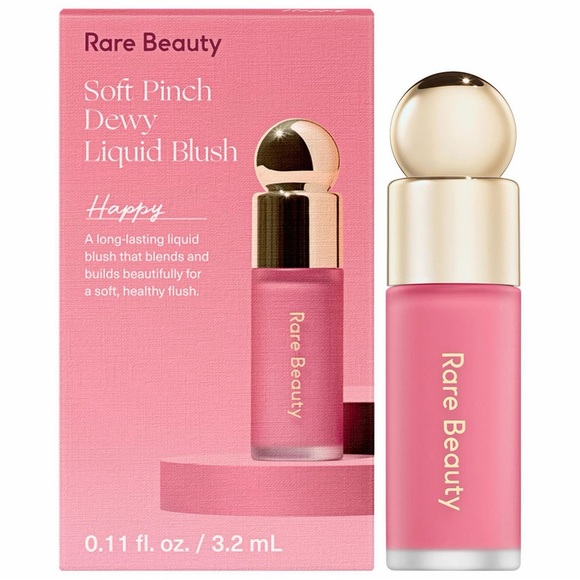 Rare Beauty Other - Rare Beauty Soft Pinch Liquid Blush Happy Mini 3.2ml Travel Size New